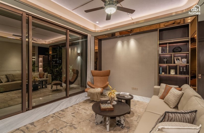 Kết hợp hệ đèn và nguồn sáng tự nhiên tạo nên hiệu ứng lung linh