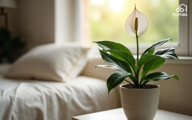 Cây xanh giúp thanh lọc không khí và tạo cảm giác thư giãn, giúp giấc ngủ ngon hơn