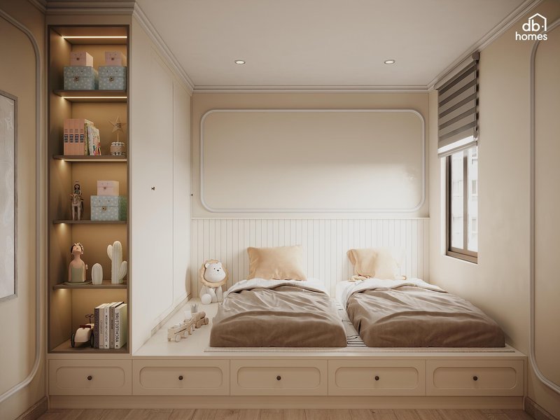 Thiết kế phòng ngủ của bé theo phong cách Wabi Sabi