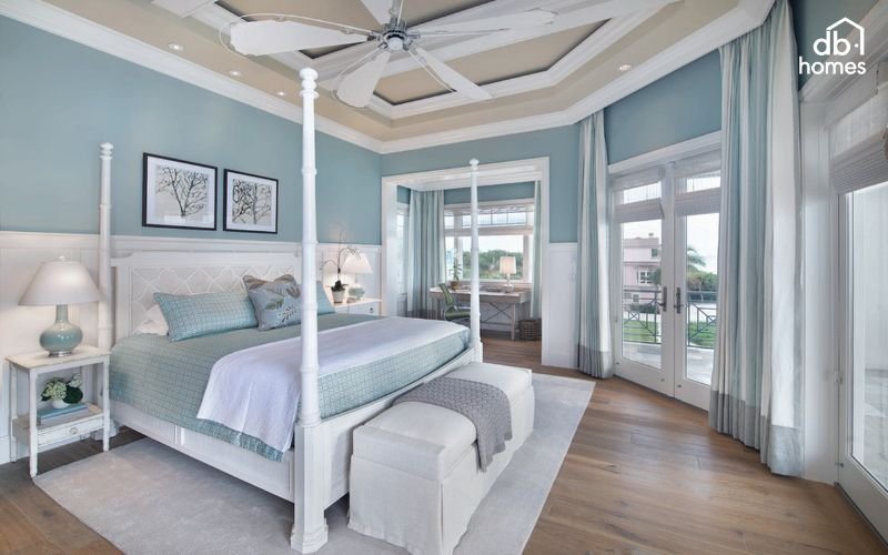 Màu xanh nước biển giúp giảm căng thẳng, cải thiện giấc ngủ