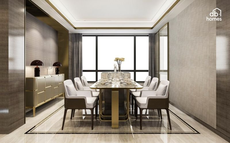 Phong cách Luxury mang đến không gian sống sang trọng, đẳng cấp với những đường nét tinh tế và chất liệu cao cấp