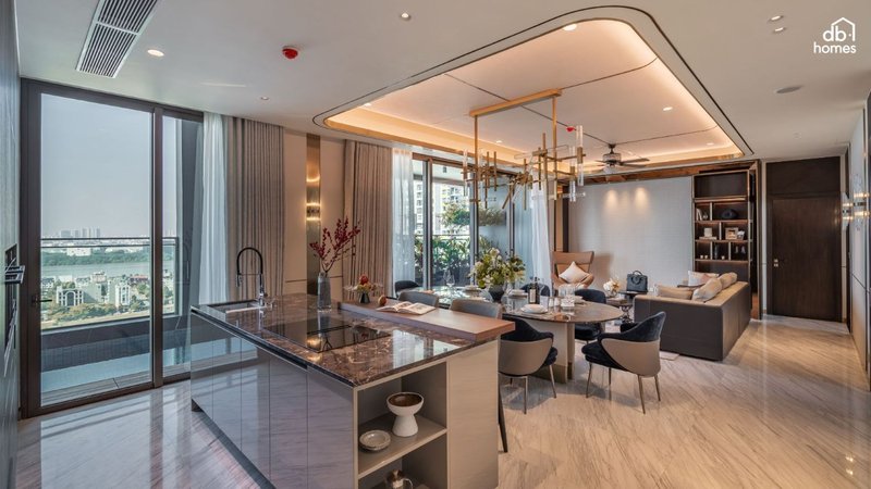 Thiết kế nội thất chung cư tại TPHCM hiện đại, sang trọng giúp gia tăng giá trị thẩm mỹ và giá trị bất động sản