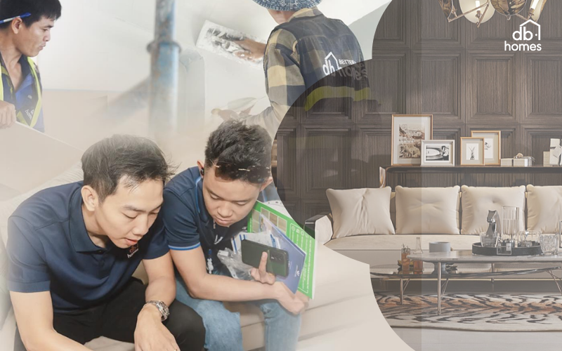 DBHOMES là một trong những đơn vị hàng đầu trong lĩnh vực thiết kế và thi công nội thất chung cư hiện đại