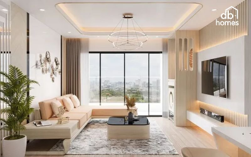 Lựa chọn các món đồ có thiết kế gọn gàng giúp hạn chế cảm giác chật chội
