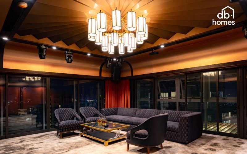 Penhouse Đảo Kim Cương sang trọng hiện đại