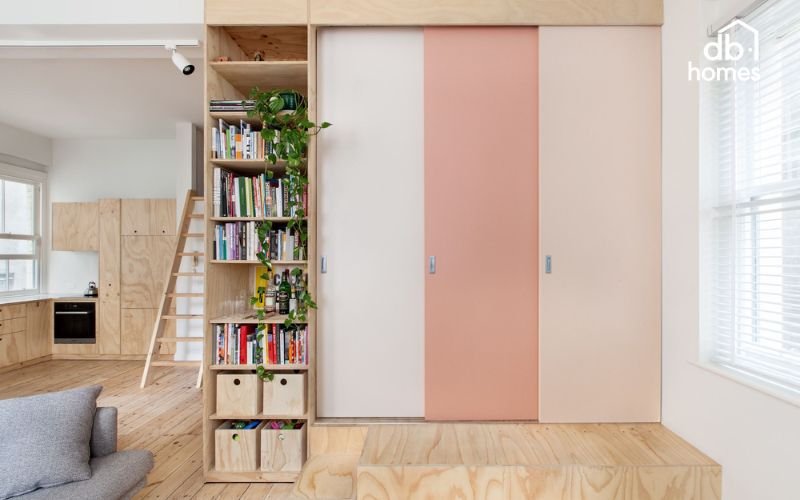 Thiết kế nội thất tiết kiệm không gian giúp căn hộ nhỏ trở nên rộng rãi, tiện nghi và thẩm mỹ