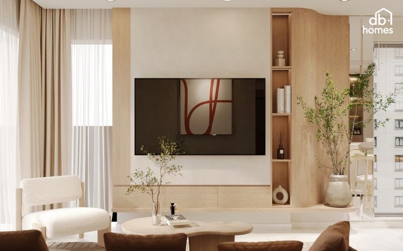 DBHOMES giúp bạn bố trí cây xanh phù hợp với phong cách nội thất cá nhân