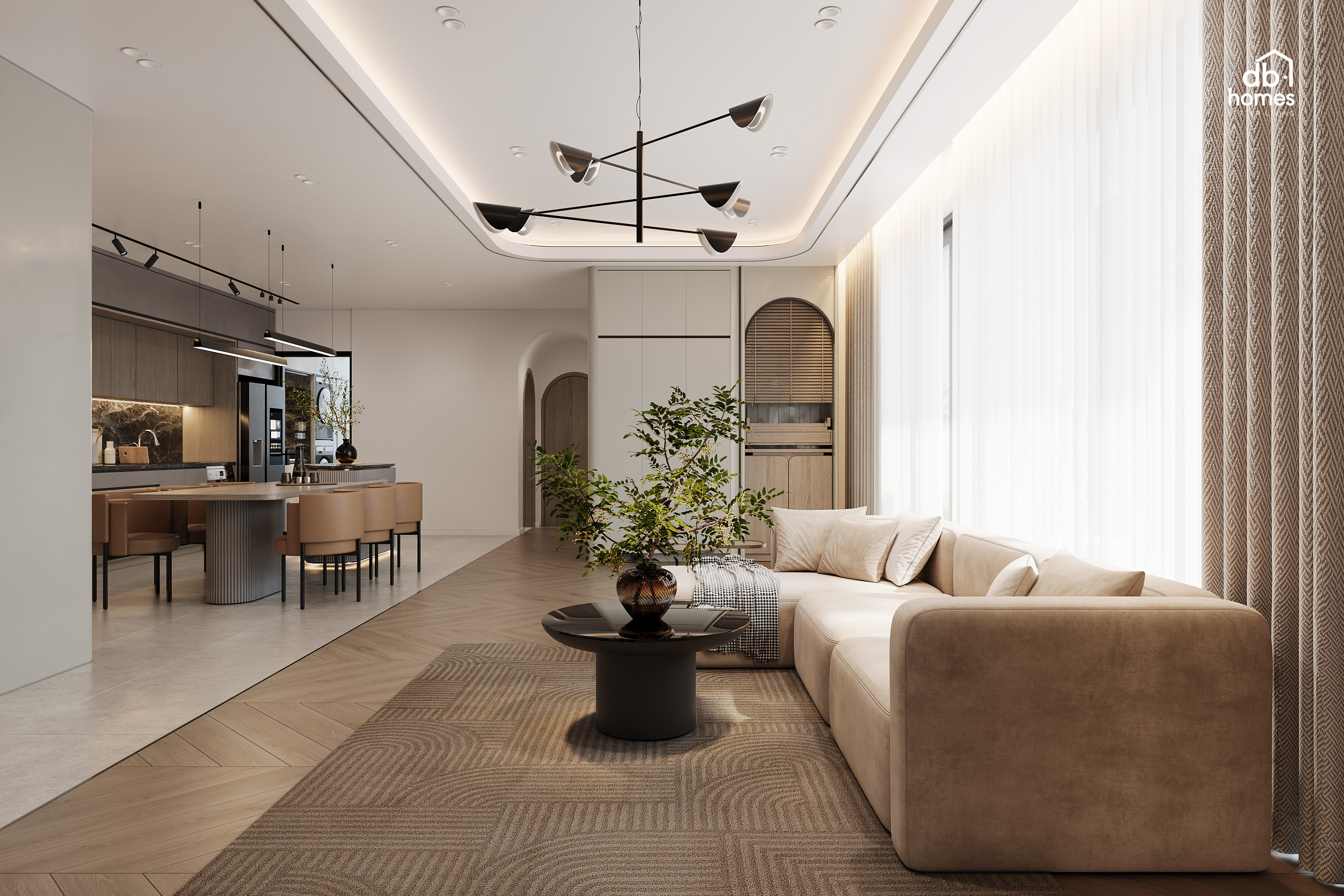 Tổ ấm resort tại gia - nơi những khoảnh khắc sum vầy trở nên trọn vẹn hơn.