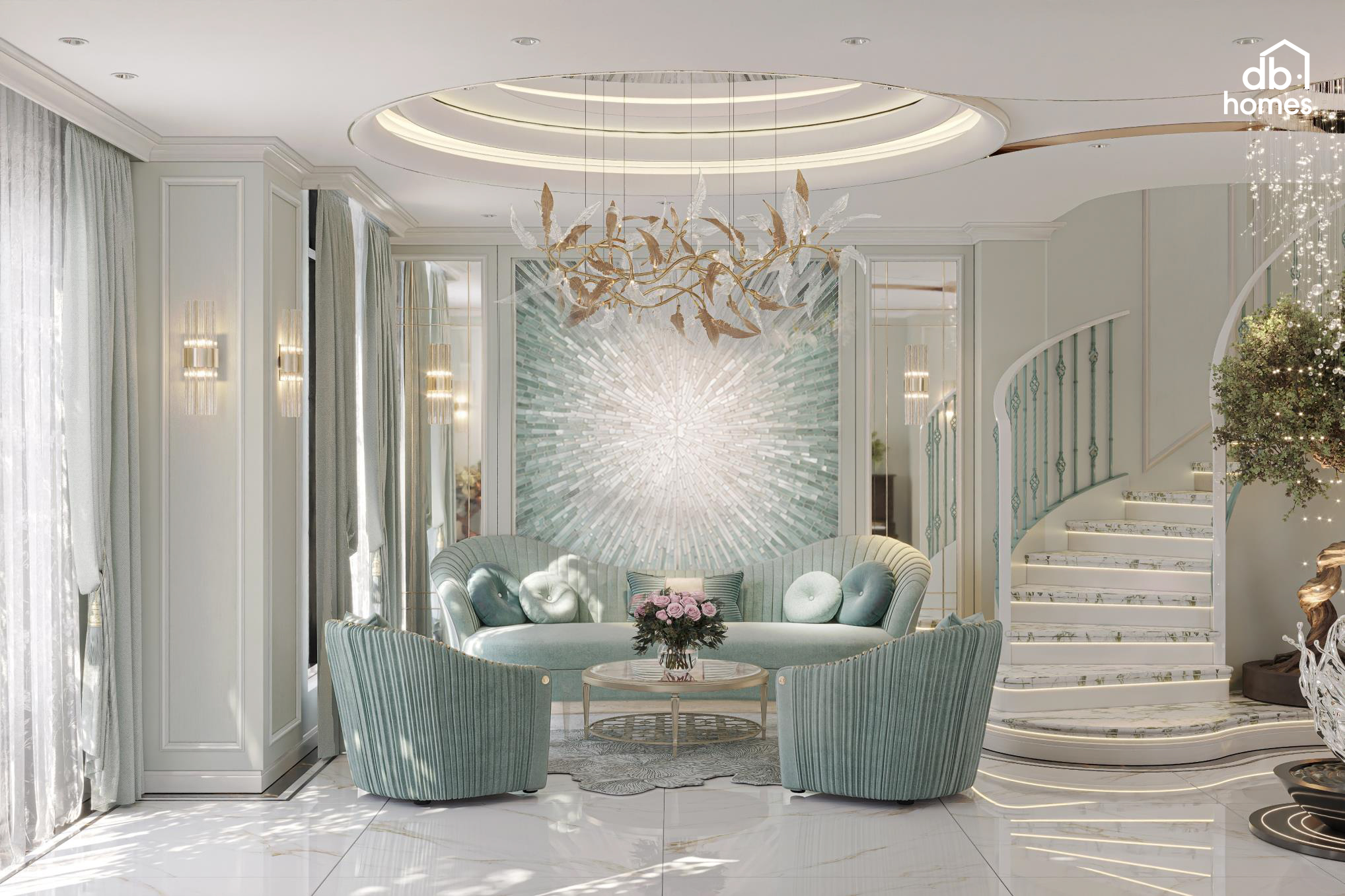 Biệt thự song lập SwanBay | Phong cách Modern Luxury