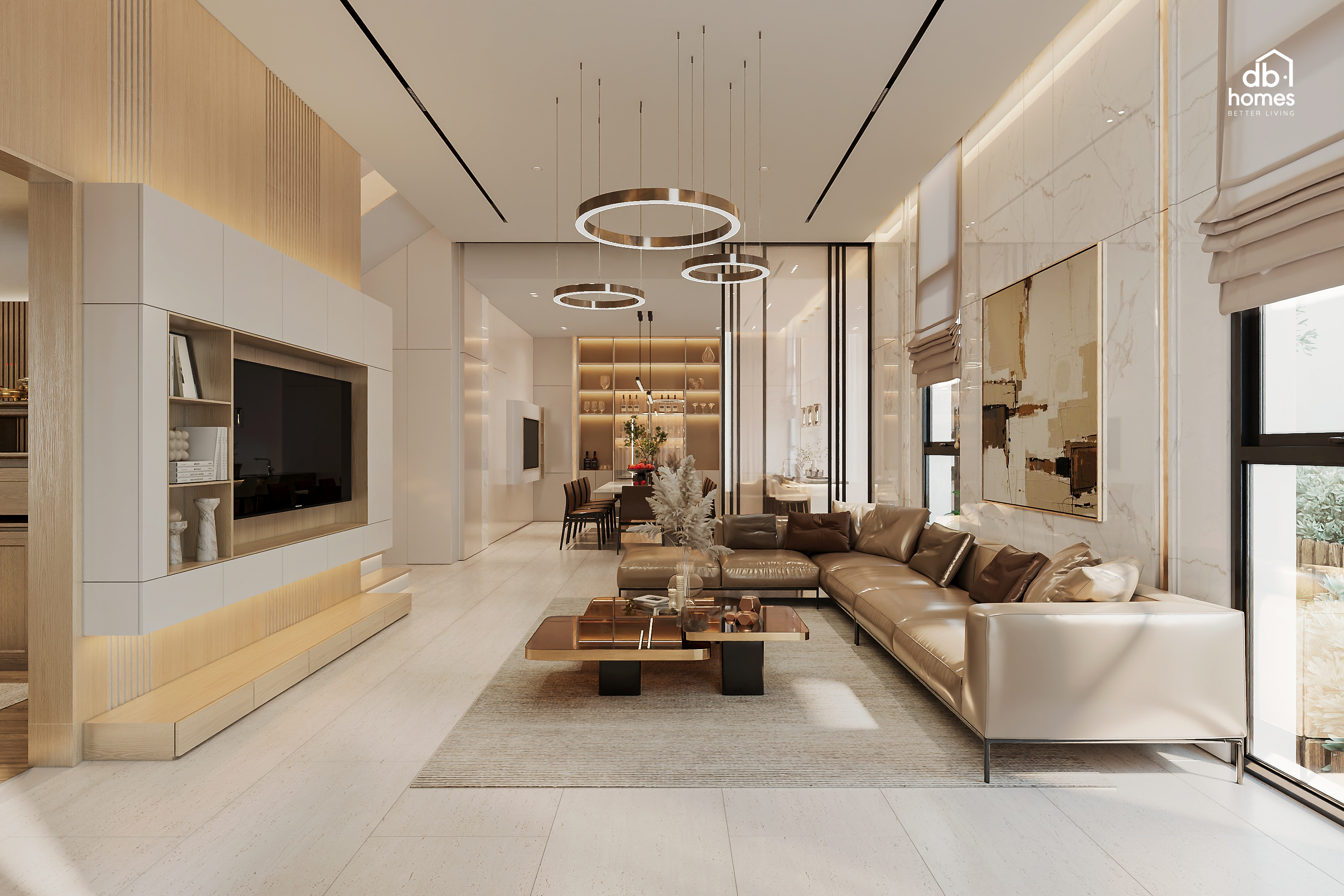 Không gian sang trọng trong tĩnh lặng