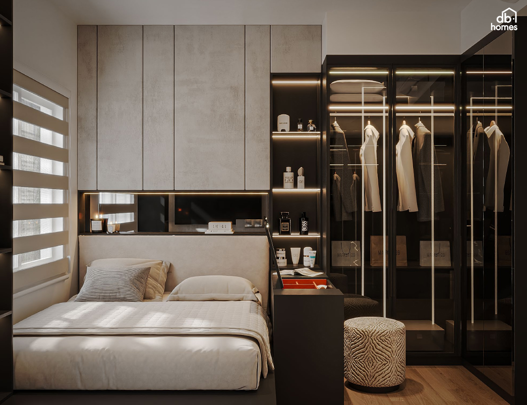 Góc nội thất tone trầm sang trọng