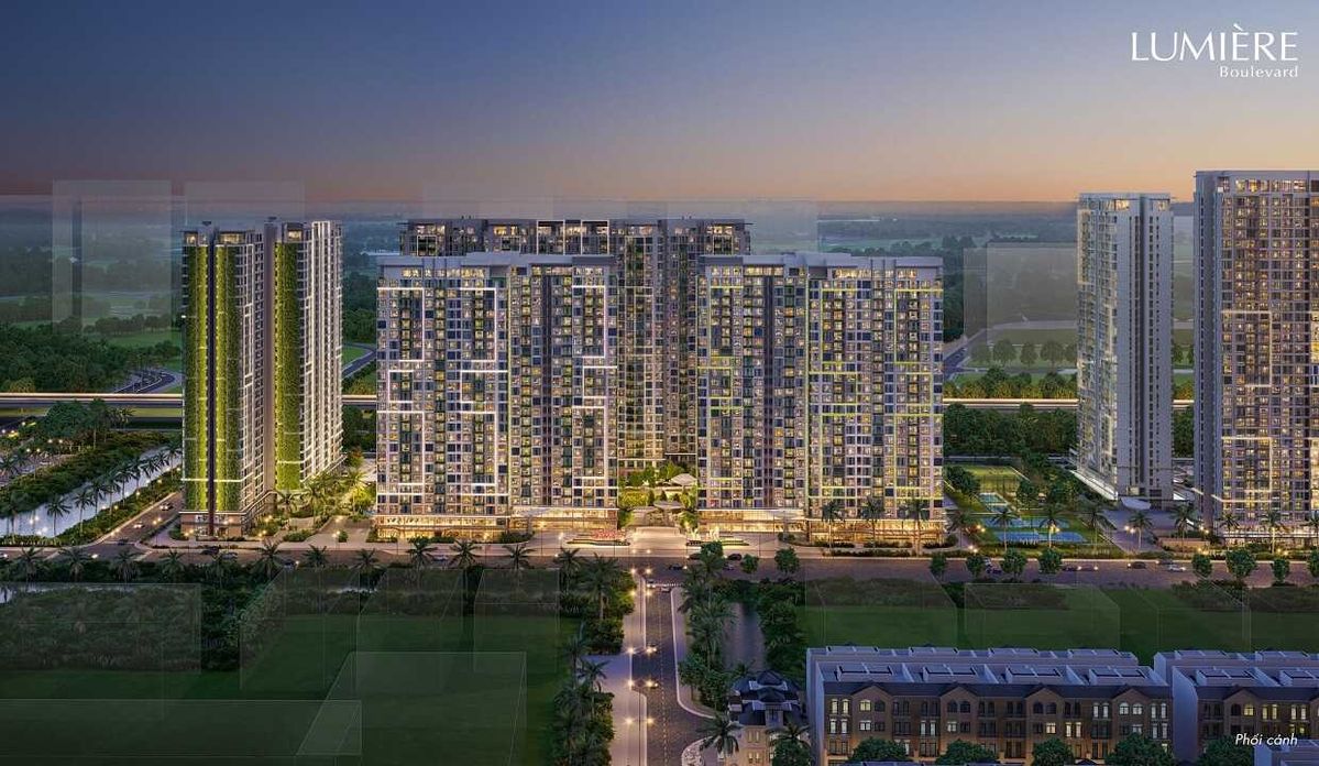 Thiết kế nội thất căn hộ Lumière Boulevard