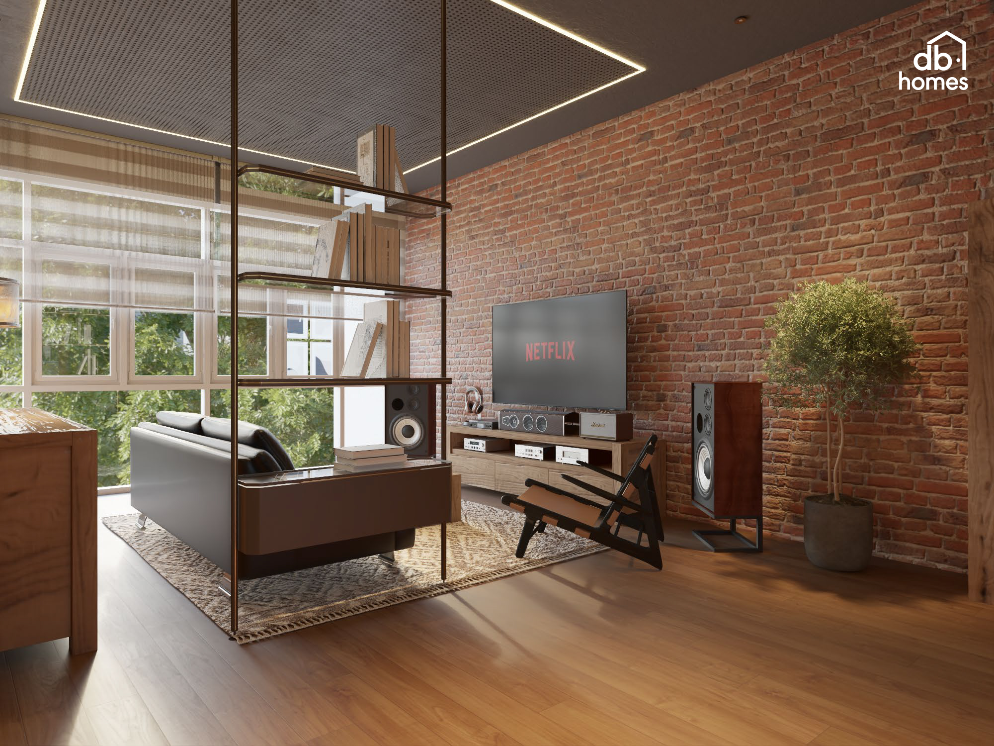 Mảng tường vintage – Điểm nhìn đắt giá của không gian