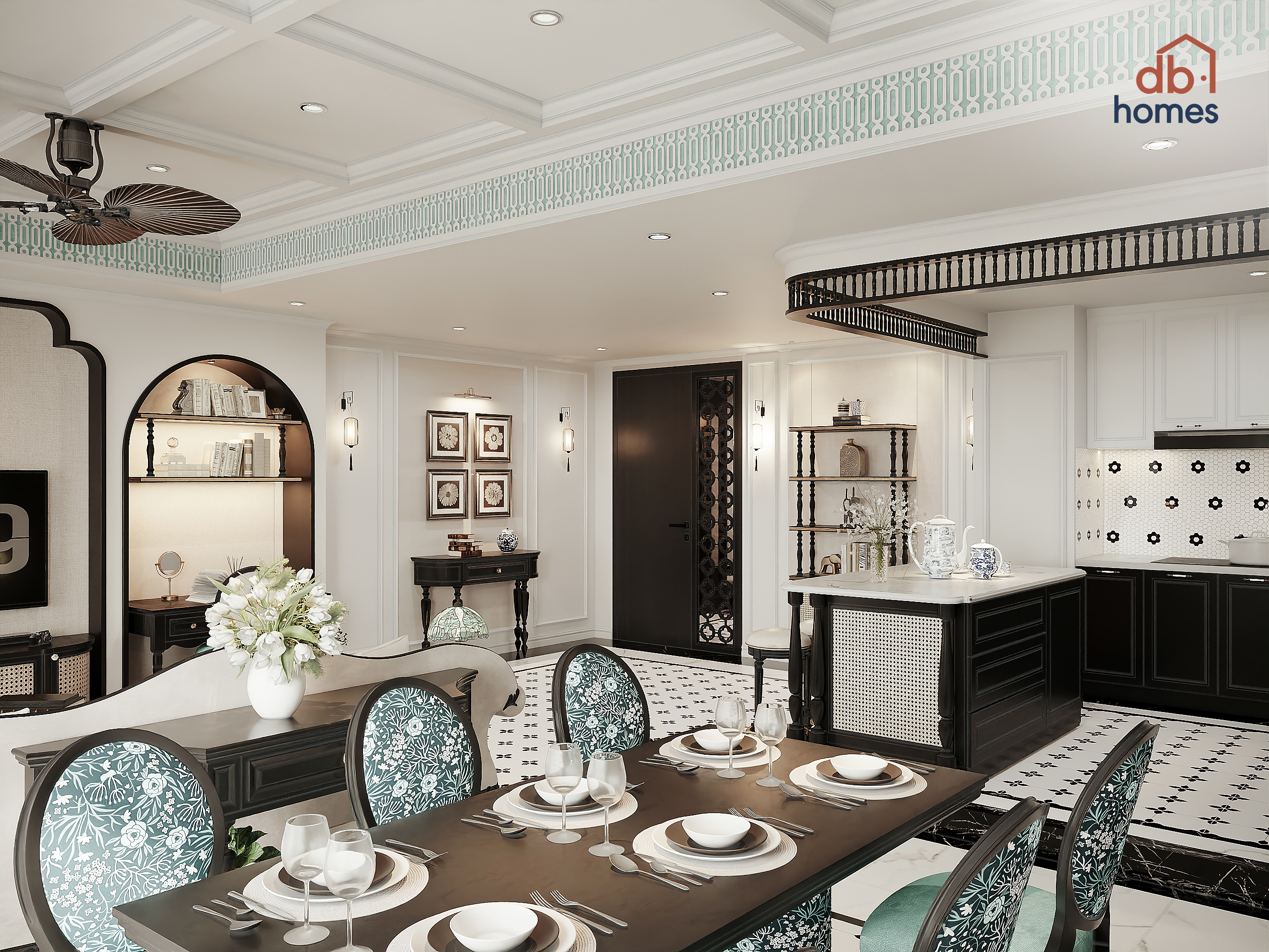 Một số hình ảnh của dự án The Indochine Charm Apartment