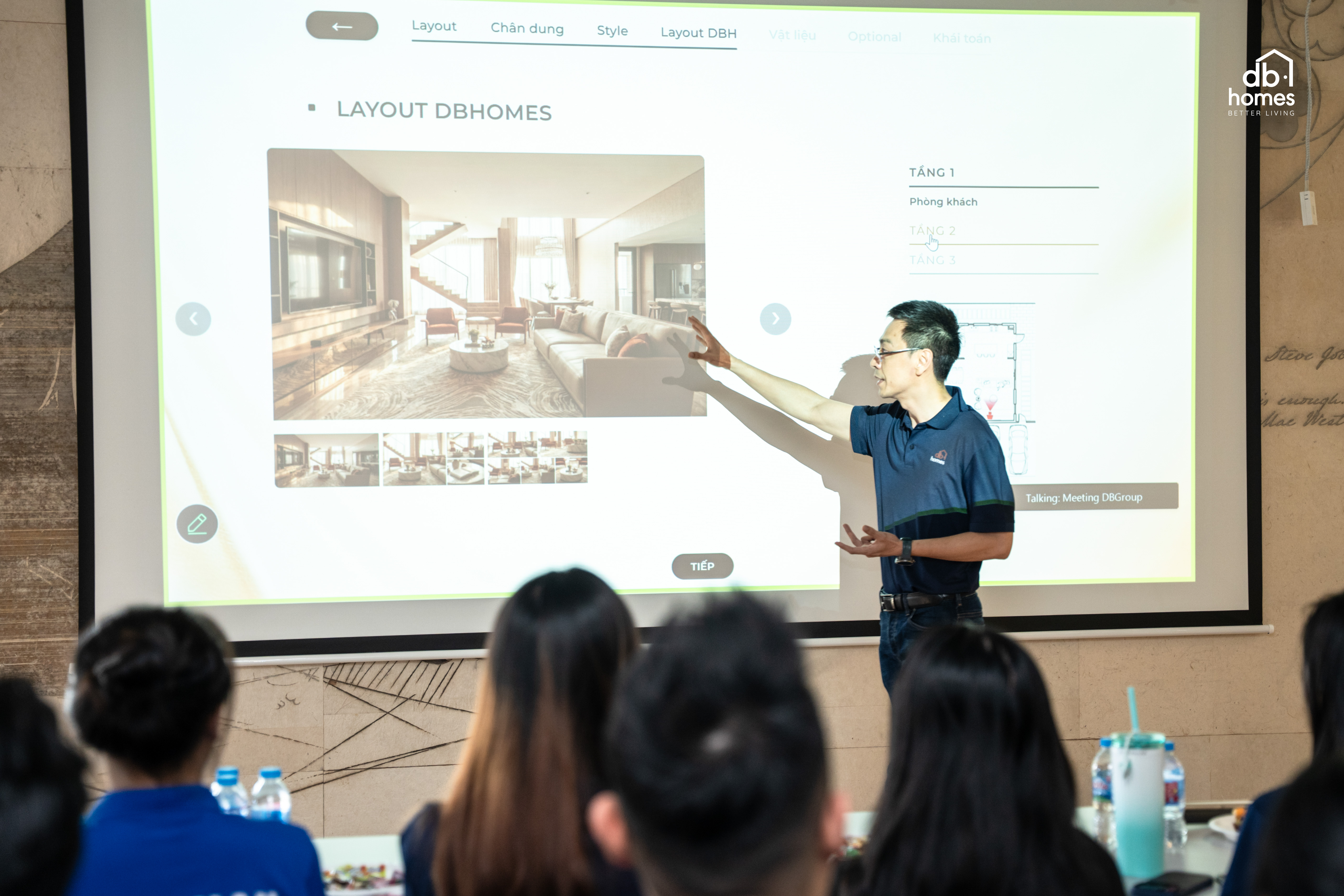 Anh Trịnh Minh Nhật - Tổng giám đốc DB Group giới thiệu Sales Kit Sycamore