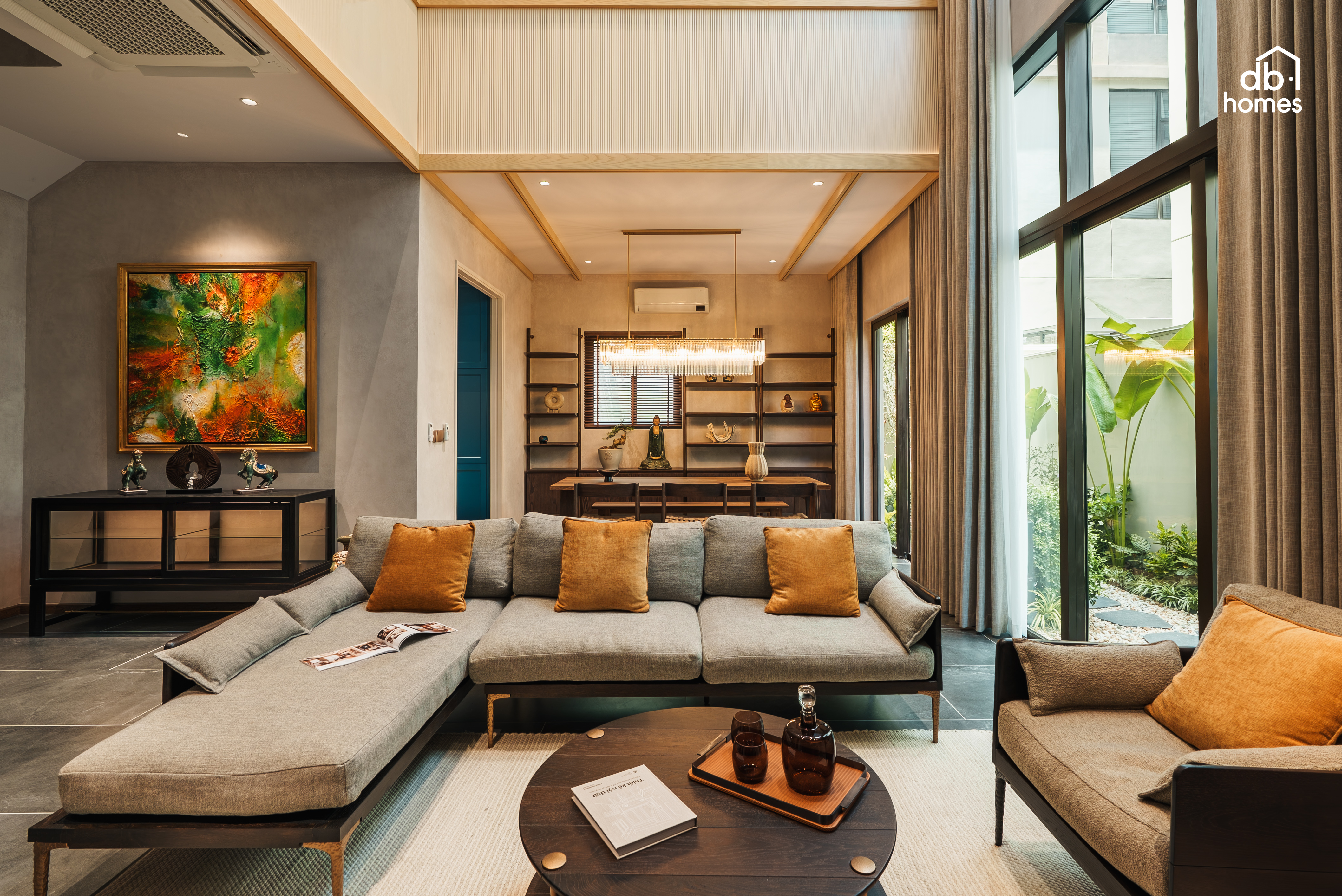Biệt thự song lập The Orchard Sycamore | Phong cách Mid-Century