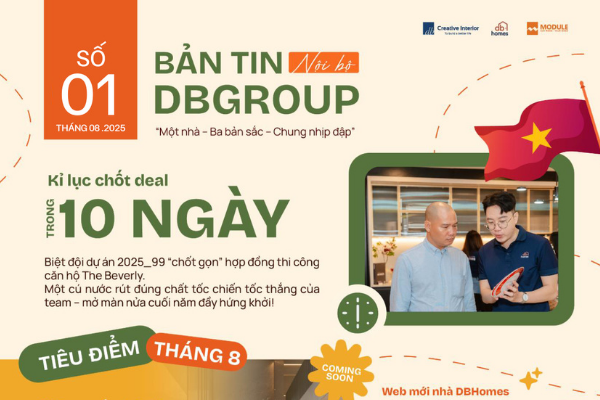 [Tháng 8/2025] Bản tin nội bộ số 1