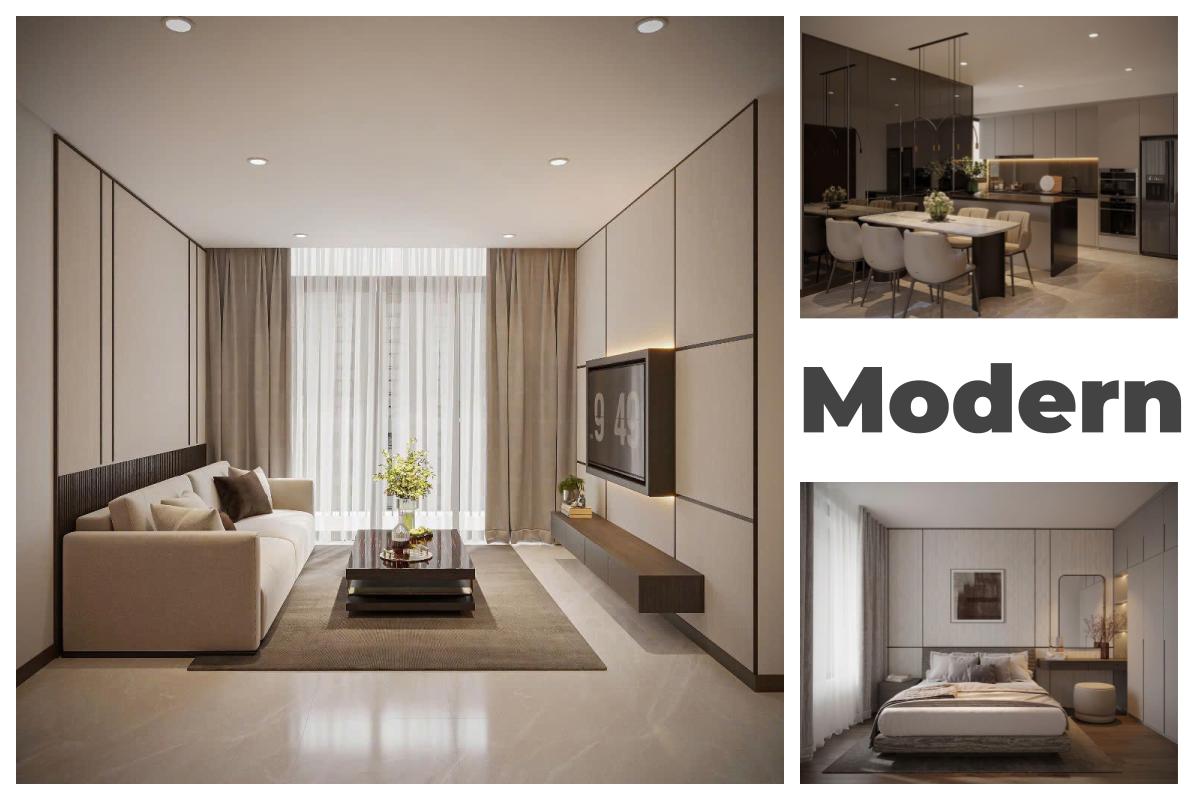 Phong cách hiện đại - Modern