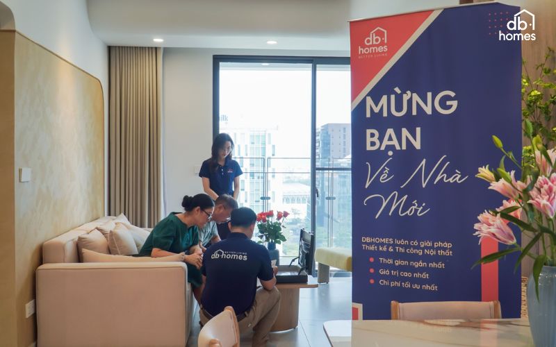 Giải pháp tối ưu không gian cho thiết kế nội thất Quận 2 cùng DBHOMES